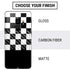 Checkerboard Split Galaxy S9 Skin